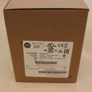 Allen Bradley 22F-D8P7N103 PowerFlex 4M-3.7 kW (5 HP) AC Drive - ALLEN BRADLEY
