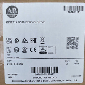 Sealed Allen Bradley Kinetix 5500 32.5A Servo Drive 2198H040ERS - ALLEN BRADLEY