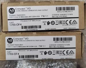 NEW AB 1769-OF4 CompactLogix 4 Pt C and V Module Allen Bradley 1769-OF4 | Allen Bradley CompactLogix 4 Pt C and V Module | Allen Bradley 1769-OF4 CompactLogix 4 Pt C and V Module - ALLEN BRADLEY