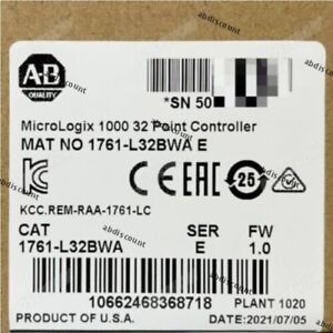 Sealed MicroLogix1000 32 Point Controller AB Allen Bradley US - ALLEN BRADLEY