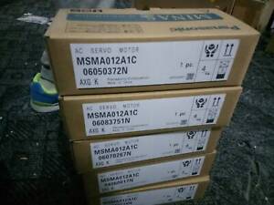 1PC PANASONIC MSMA012A1C AC SERVO MOTOR NEW IN BOX - PANASONIC