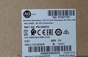 NEW SHIP Micro830 Controller 2080-LC30-24QWB - NEW SHIP