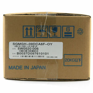 Yaskawa SGMGH-09DCA6F servo motor in box - YASKAWA
