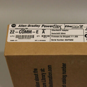 1 PCS New Factory Sealed AB 22-COMM-E SER A PowerFlex Ethernet/IP Comm Adapter