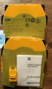 New Pilz PNOZ S7C 24VDC Safety Relay - PILZ