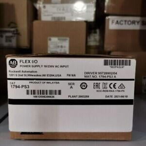 New Factory Sealed AB 1794-PS3 FLEX Ser A 24V-DC Power Supply Module - FACTORY SEALED