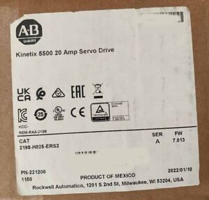 New Kinetix 5500 SERVO DRIVE 2198H025ERS2 - KINETIX
