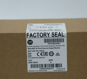 Allen-Bradley 2085-OB16 Sealed Output Module Micro800 - ALLEN-BRADLEY
