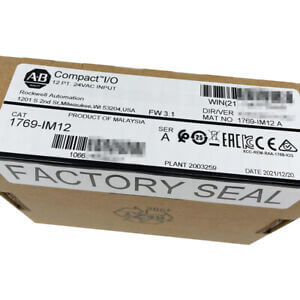 1PC NEW ALLEN BRADLEY 1769-IM12 Compact 12-Points 240V AC Input Module - ALLEN BRADLEY