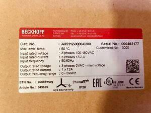 BECKHOFF AX5112 Smart Home Hub Expansion Module 2.4K 100W Solar Panel System SHIFLEX 1000-2000W - BECKHOFF
