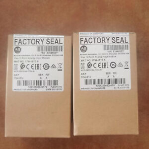 New Factory Sealed AB 1794-IE12 SER A Flex 12 Point Analog Input Module 1794IE12 - NEMA