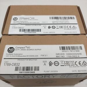 Factory Sealed AB 1769-OB32 32 Pt 24VDC Module - COMPACTLOGIX