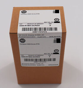 1 PCS New Sealed Allen-Bradley 5069-RTB64-SCREW Compact 5000 Screw RTB Allen-Bradley