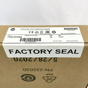 New Factory Sealed AB 1756-M16SE ControlLogix 8-Axis Sercos Interface Module - Factory Sealed - FACTORY SEALED
