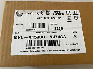 Allen-Bradley MPL-A1530U-VJ74AA MP-Series 240V AC Rotary Servo Motor - ALLEN-BRADLEY