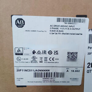 20F11NC011JA0NNNNN PowerFlex Air Cooled 753 AC Drive NEW - ABBYYLABS