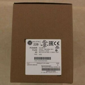 New Factory Sealed AB 22B-D012N104 SER A PowerFlex 40 5.5 kW 7.5 HP AC Drive - ABB