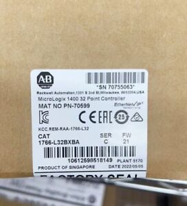 Sealed Allen-Bradley 1766-L32BXBA MicroLogix Controller - ALLEN-BRADLEY