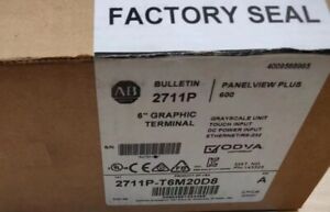 PLC 2711P-T6M20D8 Ser A Allen Bradley PanelView Plus 600 New Ship - ALLEN BRADLEY