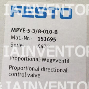 1PC FESTO Solenoid Valve MPYE-5-3/8-010-B Fast - FESTO