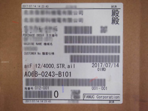 1PCS Fanuc Servo Motor A06B-0243-B101 NEW - FANUC