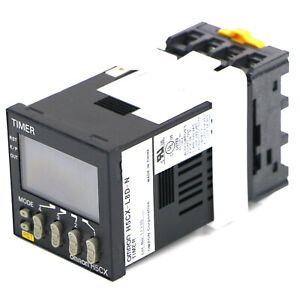 Omron H5CX-L8D-N Timer Relay with 100% Accurate Timekeeping for Home & Commercial Use - OMRON