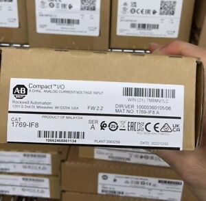 CompactLogix 8 Pt Analog Input Module 1769IF8 | US Made | Factory Sealed - COMPACTLOGIX