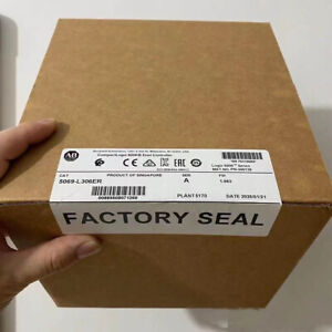 Sealed Allen Bradley 5069-L306ER CompactLogix 600KB Enet Controller 5069L306ER - High Capacity Network Controller with 600KB Enet Storage, Compact Design for Efficient Data Handling - ALLEN BRADLEY