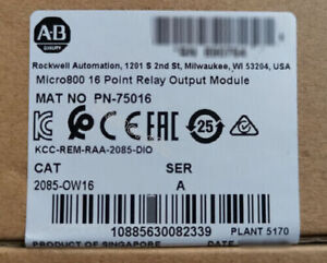 Allen Bradley Micro800 Relay Output Module AB 2085OW16 - ALLEN BRADLEY