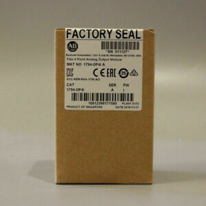 Factory Sealed AB 1794-OF4I Flex 4 Point Analog Output Module - AB PRODUCTS