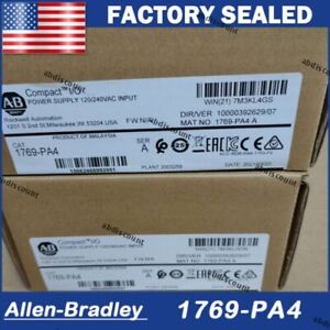 Allen-Bradley 1769-PA4 CompactLogix AC Power Supply Module Factory Sealed - ALLEN-BRADLEY