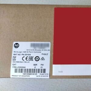 Factory-Sealed 1766-L32AWAA Controller MicroLogix1400 32-Point US - MICROLOGIX