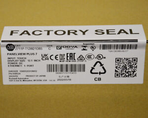 Allen Bradley 2711P-T12W21D8S HMI PanelView Plus 7 Terminal Surplus SEALED AB | Allen Bradley HMI PanelView Plus Terminal Unit | Allen Bradley 2711P-T12W21D8S HMI PanelView Plus 7 Terminal Surplus SEALED AB - ALLEN BRADLEY