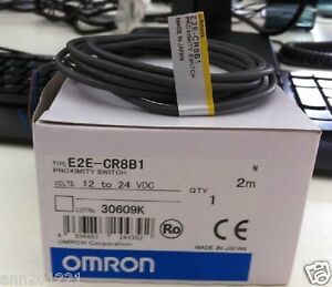 Omron E2E-CR8B1 Inductive Proximity Switch Sensor - New - OMRON