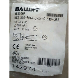 1PC BALLUFF Proximity Switch BES 516-3044 G E4 C S49 00 3 Proximity Switch - BALLOFF