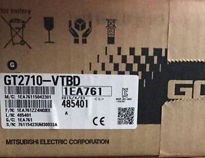 1 PC New Mitsubishi GT2710-VTBD HMI Touch Screen Panel - MITSUBISHI