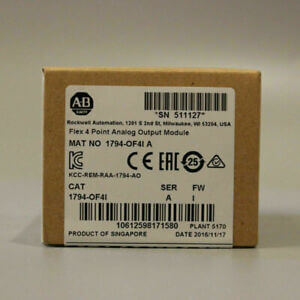 Factory Sealed AB 1794-OF4I Flex 4 Point Analog Output Module - AB PRODUCTS