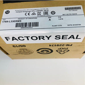 New Sealed Allen Bradley 1769-L33ERMS GuardLogix Ethernet Controller, High-Performance Ethernet Controller for industrial and commercial applications - ALLEN BRADLEY