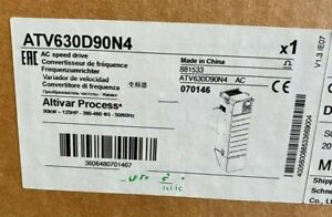 1PC Schneider ATV630D90N4 Frequency Converter with 50-60Hz 500W - SCHNEIDER