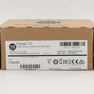 CompactLogix 1769IF8 8 Pt Analog Input Module New Factory Sealed AB 1769-IF8 - COMPACTLOGIX