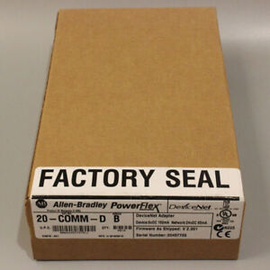 NEW FACTORY SEALED AB 20-COMM-D SER/B POWERFLEX DEVICE ADAPTER - NULL