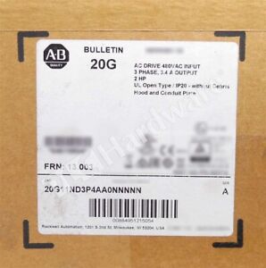 Allen Bradley PowerFlex 755 AC Drive 480V 2HP 20G11ND3P4AA0NNNNN - ALLEN BRADLEY