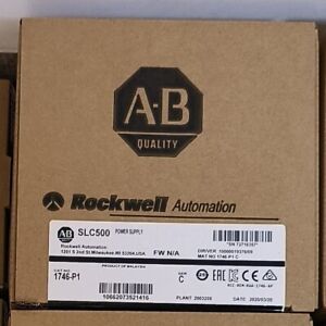 New Factory Sealed AB 1746-P1 Power Supply Rack Module - NEW FACTORY SEALED