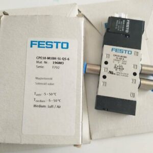 FESTO CPE10-M1BH-5L-QS-6 Solenoid Valve - FESTO
