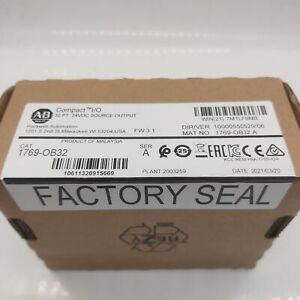 Allen Bradley Compact 32PT 24VDC Output Module AB 1769-OB32 - ALLEN BRADLEY
