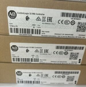 New Sealed AB 1756-L75 Series Controller Logix5575 PLC 32MB Processor - AB AUTOMATION