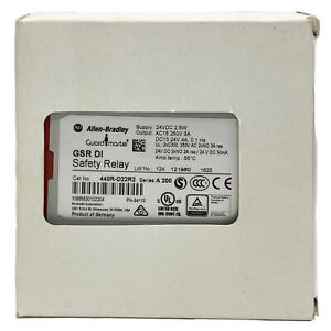 Guardmaster Dual Input DI Safety Relay GSR 440RD22R2 - GUARDMASTER