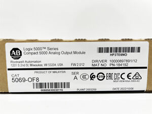 [NEW Allen-Bradley 5069-OF8 SER A Compact 5000 Analog Output Module] NEW Allen-Bradley 5069-OF8 SER A Compact 5000 Analog Output Module - ALLEN-BRADLEY
