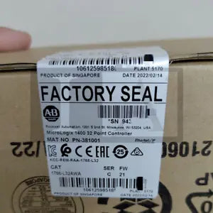 Sealed Allen-Bradley 1766-L32AWA MicroLogix 1400 32 Point Controller – Industrial Automation Solution - ALLEN-BRADLEY