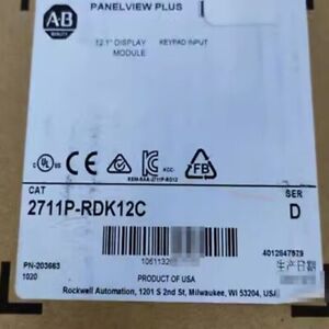 AB 2711P-RDK12C PanelView Plus 1250 Keypad Interface Fast 1PCS AB